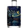 PEARLOVE Custodia per Valigia, Protezione per Valigia, Custodia da Viaggio per valigie da 20 a 34 pollici, Accessori da Viaggio Elastici e Lavabile in Spandex, 92 cm, M(fits 24-26Inch suitcase)