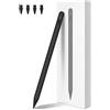 BONZATA Pencil 2a Generazione per iPad 2018-2025, Penna per iPad con Ricarica Magnetica Wireless, Palm Rejection e Inclinazione, per iPad 6/7/8/9/10, Mini 5/6, Air 3/4/5 M2 M3, Pro 11 e 12,9