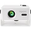 IRRADIO Videoproiettore Smart Full HD 150 ANSI Lumen | Mini Videoproiettore 4K Supporto Full HD 1080P con Android 13 e Auto Focus - Accesso diretto all'App Streaming e WiFi Dual Band