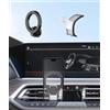 MaserWeller Supporto per telefono da auto per BMW X5 2019-2023 / X6 2020-2023 / X7 2019-2022 Accessori, supporto per telefono girevole a 360° compatibile con MagSafe, il supporto per cellulare non
