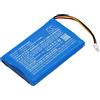 TCTK TECHTEK Batteria 1150mAh compatibile con [MIR] Spirobank II Basic Spirometer, Spirobank II Smart BLE Spirometer, Spirodoc MIR spirometer, Spirodoc sostituisce 970085, LR0034, MB983, PB FBA