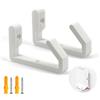 Kunxing Supporto da parete per AVM Fritz Repeater 6000 3000, supporto da parete per ripetitore Fritz 6000 3000, supporto router per amplificatore Wi-Fi, supporto per presa con viti, montaggio semplice, 2