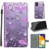 KENHONER Custodia per Samsung Galaxy A53 5G, fiore | Portafoglio Pelle PU, Magnetica, Resistente Agli Urti, Scomparto Carte Credito, Pieghevole, Flip Libro, Motivo
