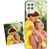 Coverpersonalizzate.it - Cover personalizzata compatibile per Samsung M22 4G con la tua foto o la tua frase - Custodia personalizzata in tpu trasparente