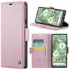 Phernykas Custodia a Libro Portafoglio per Google Pixel 8A, RFID Magnetica | 3 Slot - Per Pendolarismo, Flip Cover Doppia Fibbia Laterale, Pelle PU Anti-Macchia, Supporto, Lavoro, Telefono Libretto