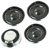 PATIKIL 2W 8 Ohm 23mm Dia Metallo Alloggiamento Interno Magnete Altoparlante Altoparlante 4pz