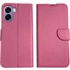 KEJI Cover a Libro in Pelle per OPPO A6X/A6k/A6T 4G (rosa) | Chiusura Magnetica, Portafoglio, Flip Case, Stand Integrato, OPPO A6X/A6k/A6T