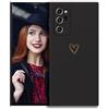POUHYE Cover per Samsung Galaxy Note 20 Ultra Custodia Originale, Gomma Gel di Silicone Liquida Cover con Protezione Fotocamera, Morbida Sottile e Antiurto AntiGraffio Case Nero