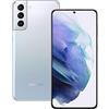 Samsung Galaxy S21+ 5G Android Smartphone 8GB RAM AI Display 6.7'' Dynamic AMOLED 2X Fotocamera 64MP 4.800 mAh (Argento, 128 GB)
