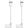 Generisch Adattatore da spina ad anello a spina USB-C | pannelli e telecamere di sorveglianza USB-C nero - compatibile con pannello solare, Spotlight Cam Plus, connettore per alimentazione, dispositivi