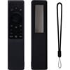 Zhixteu Coperchio in Silicone per Samsung TV BN59-01357A/01363L/01364A TM -1990C Telecomando Solare Protettivo Custodia di Ricambio (nero)