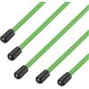 QUARKZMAN 320mm Tubo Di Protezione In Plastica Per Antenna, Tubo Per Antenna RC Con Cappucci Per Auto RC Barche Drone Ricevitore (Verde, 5 Pezzi)
