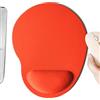 Generic Tappetino da scrivania con poggiapolsi per il polso, tappetino per con poggiapolsi con base anti-scivolo, comodo tappetino per computer di grandi dimensioni, supporto per le donne M