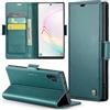 Phernykas Custodia a Libro Portafoglio per Samsung Galaxy Note 10 Plus | 3 Slot - Per Pendolarismo, Flip Cover Doppia Fibbia Laterale, Pelle PU Anti-Macchia, Supporto, Lavoro, Telefono Libretto