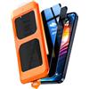 TOCOL Privacy Pellicola Protettiva per iPhone 14 6,1 Pollici, 25° Reali Anti-Spy, Rimozione Automatica Della Polvere, Copertura Completa, Senza Bolle, Durezza 9H, 2 Pezzi