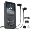 VivaStride Lettore MP3 32 GB Bluetooth 5.3 per adulti e bambini, schermo Colo 1.8 Pollice