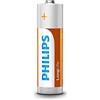 Philips Batterie AA - R6L12W - Confezione da 12 - Tecnologia al cloruro di zinco - Durata di conservazione di 3 anni - 1,5 V