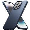 Ringke Onyx per Cover iPhone 14 Pro - Navy | Custodia, compatibile con la ricarica wireless, antiscivolo, sottile, leggero