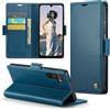 Phernykas Custodia a Libro Portafoglio per Samsung A15, RFID Magnetica | 3 Slot - Per Pendolarismo, Flip Cover Doppia Fibbia Laterale, Pelle PU Anti-Macchia, Supporto, Lavoro, Telefono Libretto