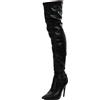 Toocool Stivali Alti Donna Cuissardes Alti Sopra Ginocchio Pelle Sintetica X8247