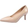 Lizoleor Scarpe Donna Punta Senza Chiusura Sposa Matrimonio Vestito