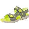 Timberland Unisex Kid's Moss Jump 2 Strap Sandals (Toddler), Verde scuro, 38 EU