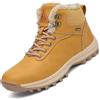 Mishansha Scarpe Donna Uomo Invernali Calde Foderate Giallo 44 EU
