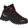 SALEWA ALP Mate Winter Mid WP W, Stivali da Trekking Ragazze, Nero asfalto, 35 EU