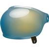 BELL Bullitt Bubble - Visiera per casco, color oro (Gold Iridium), linguetta nera
