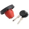 NexRen Serratura per tappo del serbatoio del carburante con 2 chiavi per Transporter T4, per caravelle, EuroVan, Seat Alhambra, 1991 2010, codice articolo di ricambio 701201553
