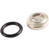 TTOCAR Vetro Spia Freno, Cilindro Principale Frizione Freno Moto, Vetro Spia Anteriore Posteriore, Ricambio Universale, per Moto Scooter ATV Dirt Bike (12 mm)