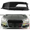 KOKPIT HELMETS KOKPIT Coppia nero lucido paraurti anteriore inferiore fendinebbia griglia griglia adatta for Audi A4 B8 S-Line S4 2012 2013 2014 2015 8K0807681P 8K0807682P (Color : Left)