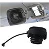 YIRUIEU Tappo serbatoio con nastro di supporto di ricambio per VW Polo 6R, per VW Golf 4/5/6, per VW Passat, per Audi A4, A6, A8, universale, per Seat, Skoda, 1J0201550A 1H0201553B
