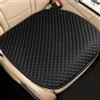 Naapesi Fodere Sedile Auto Traspiranti in Seta Ghiaccio,Protettore Antiscivolo per Sedili Anteriori,Coprisedile Contro Sudorazione,Cuscino Universale Nero 52x49cm,Protezione Completa per Tutto l'Anno