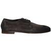 Fabi scarpe uomo stringate in pelle scamosciata, Marrone