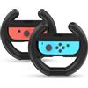 NALENSY Interruttore volante per Nintendo Switch Joy Con Controller, Switch Racing Wheel Grip Fit Mario Kart 8 Deluxe per Switch OLED Joy Con, confezione da 2 interruttori Mario Kart volante