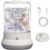 Easy Partner Mini lavatrice, 3 l, piccola lavatrice compatta per biancheria intima, calzini, ecc. (bianco)