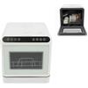 DJOAIUYF Mini lavastoviglie da tavolo, 1100 W, senza connettore