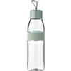 Mepal - Botella de agua Ellipse - Botella de agua reutilizable - Botella a Prueba de Fugas apta para Bebidas Carbonatadas - para Adultos y Niños - Sin BPA - 500 ml - Nordic sage