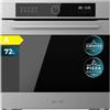 Cecotec Forno Integrabile Multifunzione 60 cm Bolero Hexa AF316000 Inox A. 3400 W, 72 L Capacità, 11 Funzioni con Airfryer Master, Pizza Master, Steam Asisst, Steam EasyClean, 3D Cooking, Defrost