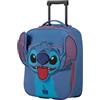 Samsonite Sammies Disney Stitch - Trolley Cabina Bambini 2 Ruote 45x36x19 cm, Valigia Cabina Compatibile EasyJet, Valigia Underseat per Bambini, 30L