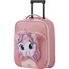 Samsonite Sammies Unicorn Tess - Trolley Cabina Bambini 2 Ruote 45x36x19 cm, Valigia Cabina Compatibile EasyJet, Valigia Underseat per Bambini, 30L