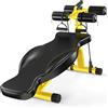 Generic Panca da allenamento per allenamento della forza, sgabello con manubri regolabili, attrezzatura fitness portatile per uso domestico e addominali, attrezzatura multifunzionale per esercizi