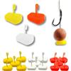 EUROKAN TACKLE Fermi per esche a forma di mais per rig per capelli, boilie stop per pesca alla carpa, trincea e barbo (confezione da 10/20/50 pezzi, giallo, taglia unica)