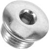 ifundom Plug per regolatore subacqueo ad Alta Pressione in Rame Cromato, Accessori per Giacca da Immersione e Sport Outdoor