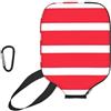 YQxwJL Copertura per pagaia da pickleball in neoprene con stampa bandiera austriaca, custodia protettiva con cerniera con tasca in rete e moschettone