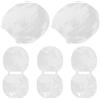Garneck Pellicola Protettiva Tavolo Tennis Pellicola Adesiva, PVC Trasparente, 5 Pezzi, per Racchetta da Ping Pong, Protezione Professionale per Uso prolungato