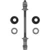 FRCOLOR Cuscinetti ASSE Posteriore Mountain Bike, Mozzo Posteriore, Metallo, Perno Posteriore, capacità di Carico, Compatibile con la Maggior Parte delle Mountain Bike, Finitura Grigia,