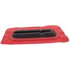 POPETPOP Supporto per Pinna da Paddle Board in PVC Rosso, Accessorio per Paddleboard, Compatibile con Scatole Pinna Standard per Tavole da Surf