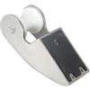 VANZACK Supporto Ancora di Prua in Acciaio Inox per Barca e Yacht 50 * 165 | Finitura Lucida, Riduce Sfregamento, Montaggio, Resiste ad Acqua Marina, Argento